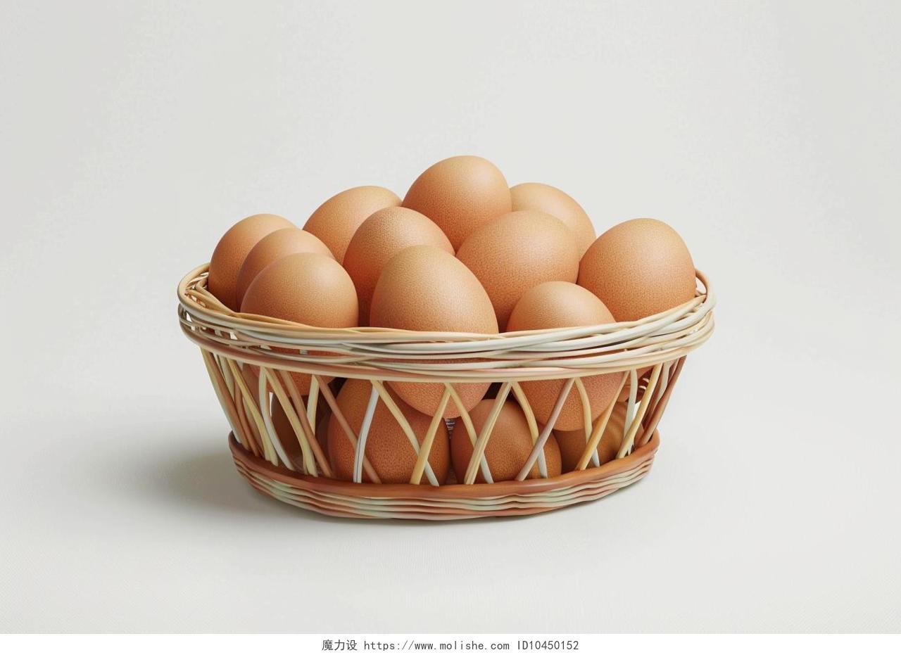 木篮子里的鸡蛋